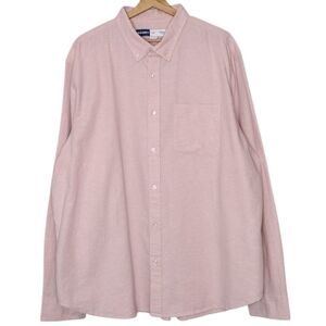 NWT Old Navy Everyday Regular Fit Long Sleeve Casual Button Down Shirt Sz XXL